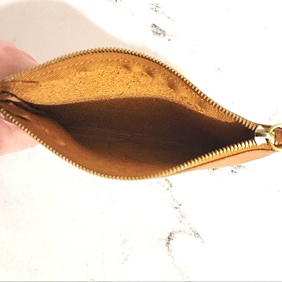 HOBO RARE 'Triad' Caramel Color 3 Leather Pouches & Wristlet - Picture 8 of 12